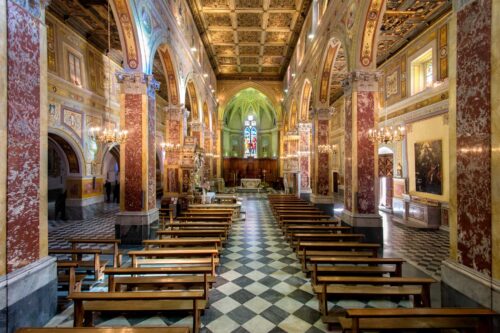 Interior Cathedral of Maria Santissima Achiropita - Rossano